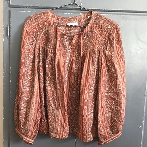 Down Blouse Sz Medium